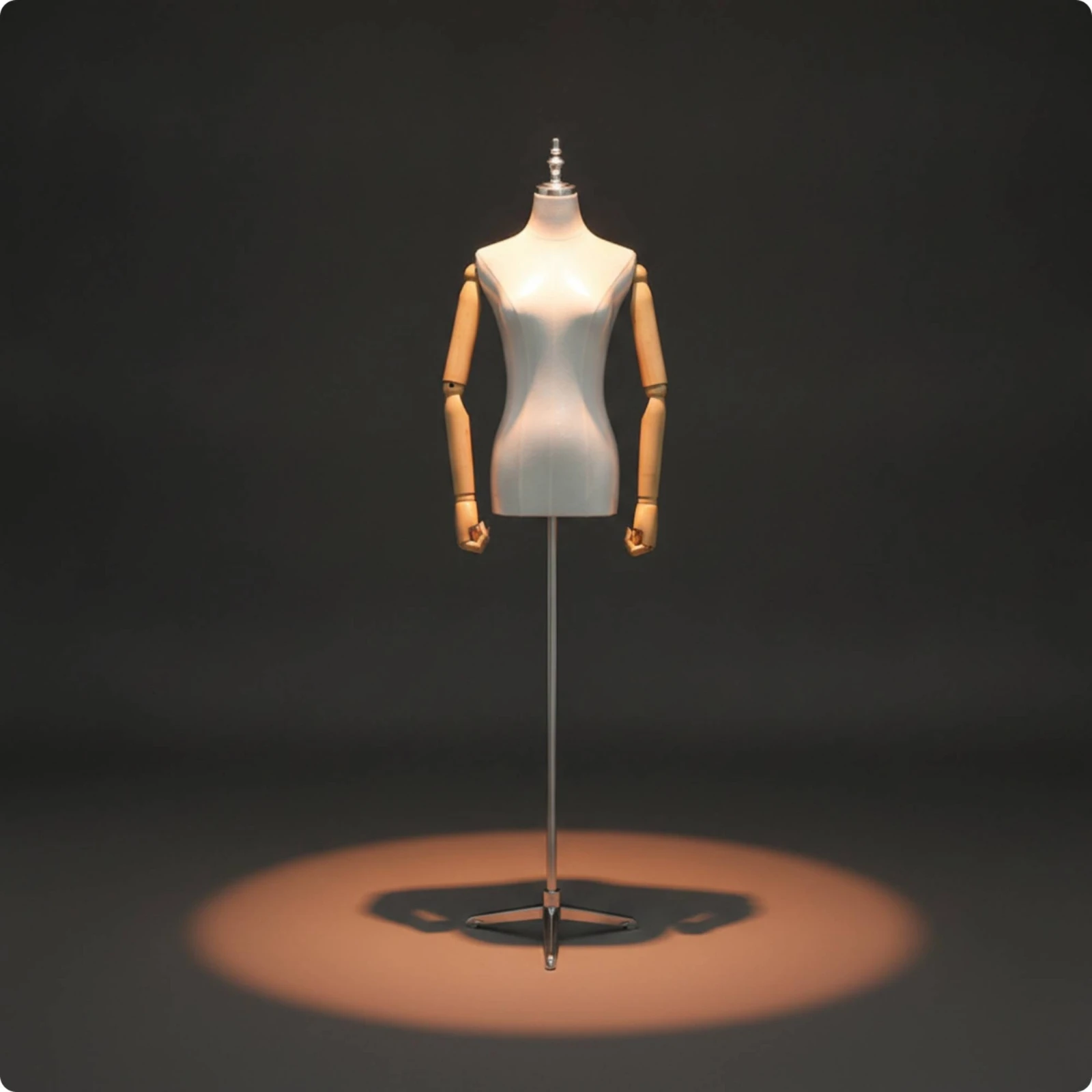 Female Mannequin Torso White Mannequin Torso Dress Form Washable Female Dress Form Long-Lasting for Boutiques, Shop Window