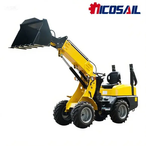 

Articulated Mini Telescopic Front Wheel Loader Euro 5 CE EPA Compliant Hydraulic Crane Agricultural Wheel Loader
