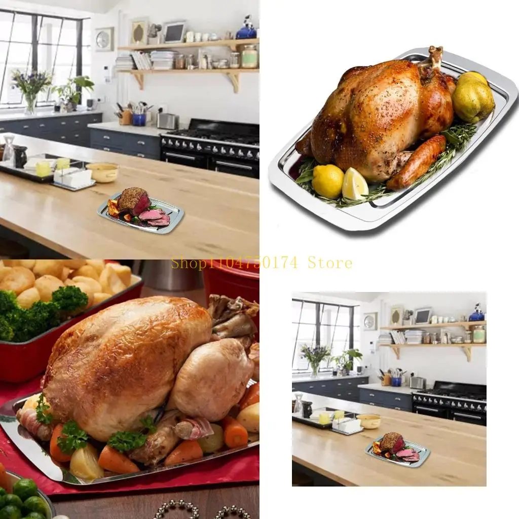 

Easy to Use and Clean Roasting Turkey Tools Plates Pan Roast Tools top sale