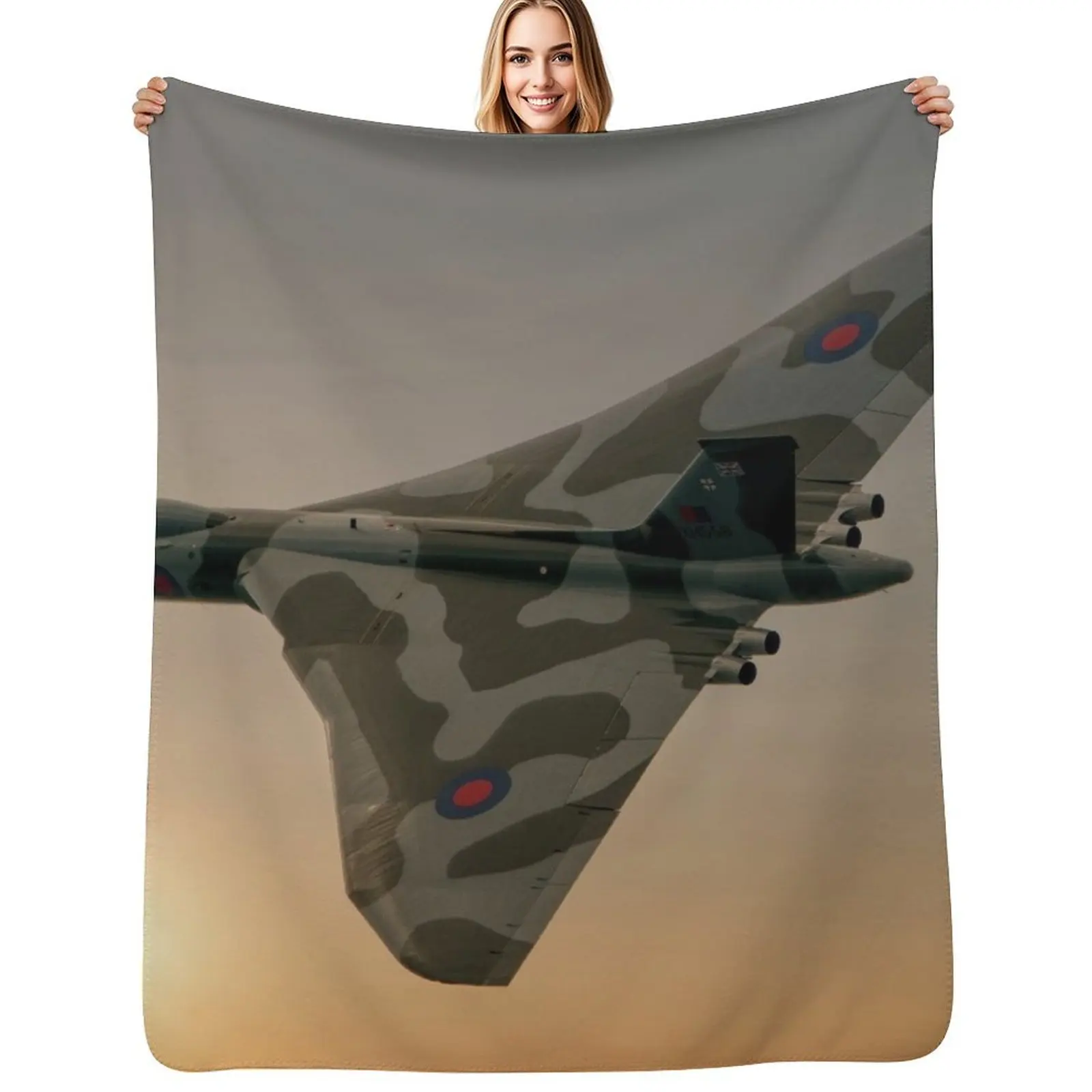 

Avro Vulcan Sunset Throw Blanket Comforter Bed linens Sofa Quilt christmas decoration Blankets