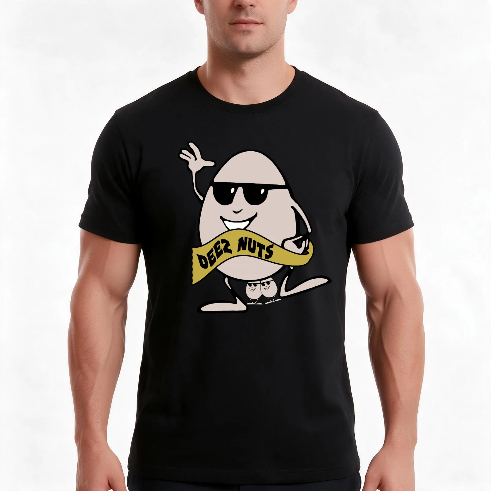 deez cold ones fellas nuts T-Shirt Summer Casual Cotton Tee Oversized Streetwear Tops Vintage Graphic Print Unisex Men Women