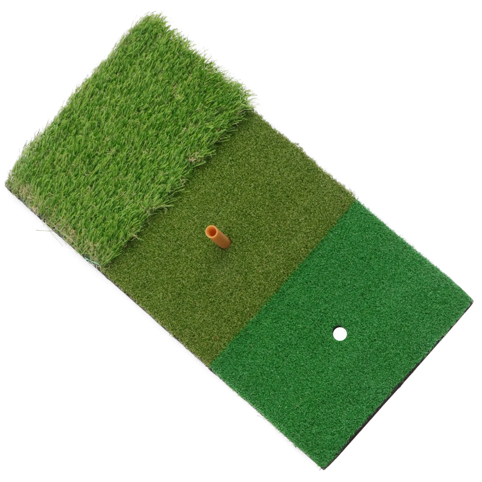 Practice Mat Golf Hitting Mat 30x60cm Green 3 Colors Short Fairway Long Rough Surface Portable Swing Driving Pad Training Aid