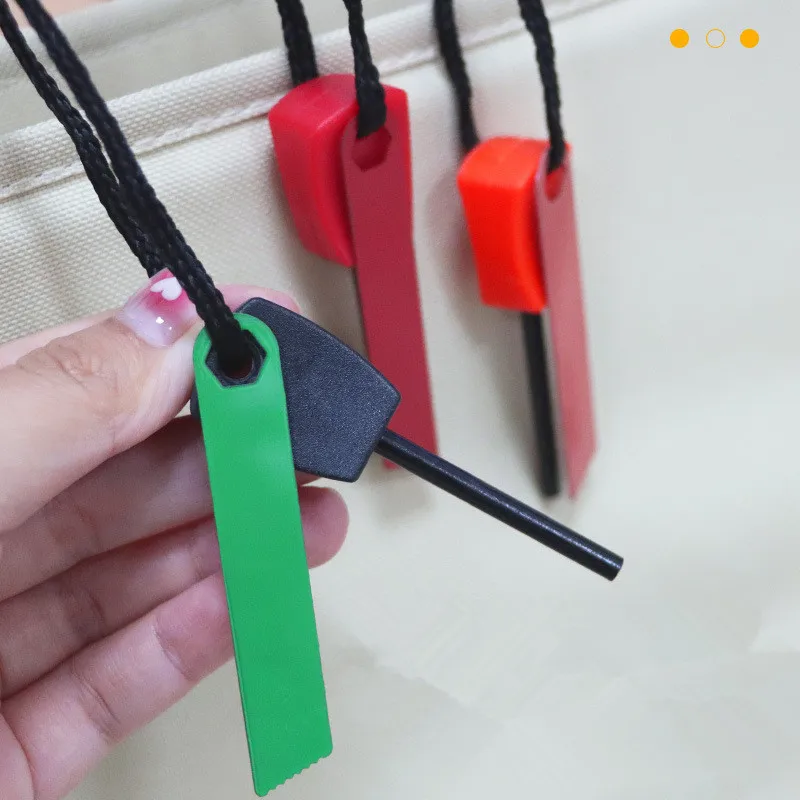 Outdoor Waterproof Mini Ignition Stick Magnesium Strip Scraper Camping Survival Ignition Stone Portable Fire Starting Device
