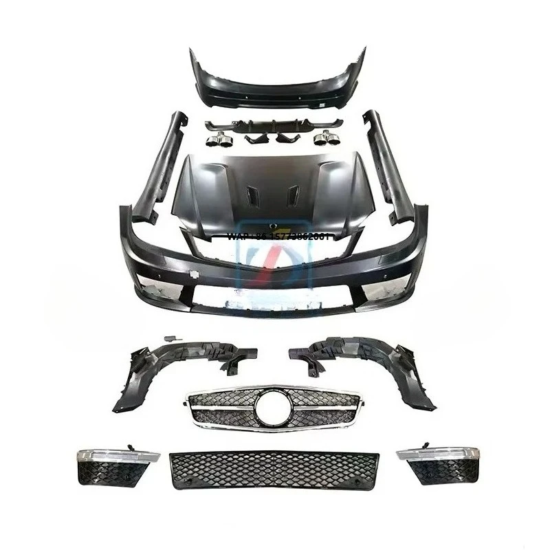 

Автомобильные запчасти: Передний и задний бамперы для M-Bz W204, комплекты обвесов в стиле C63