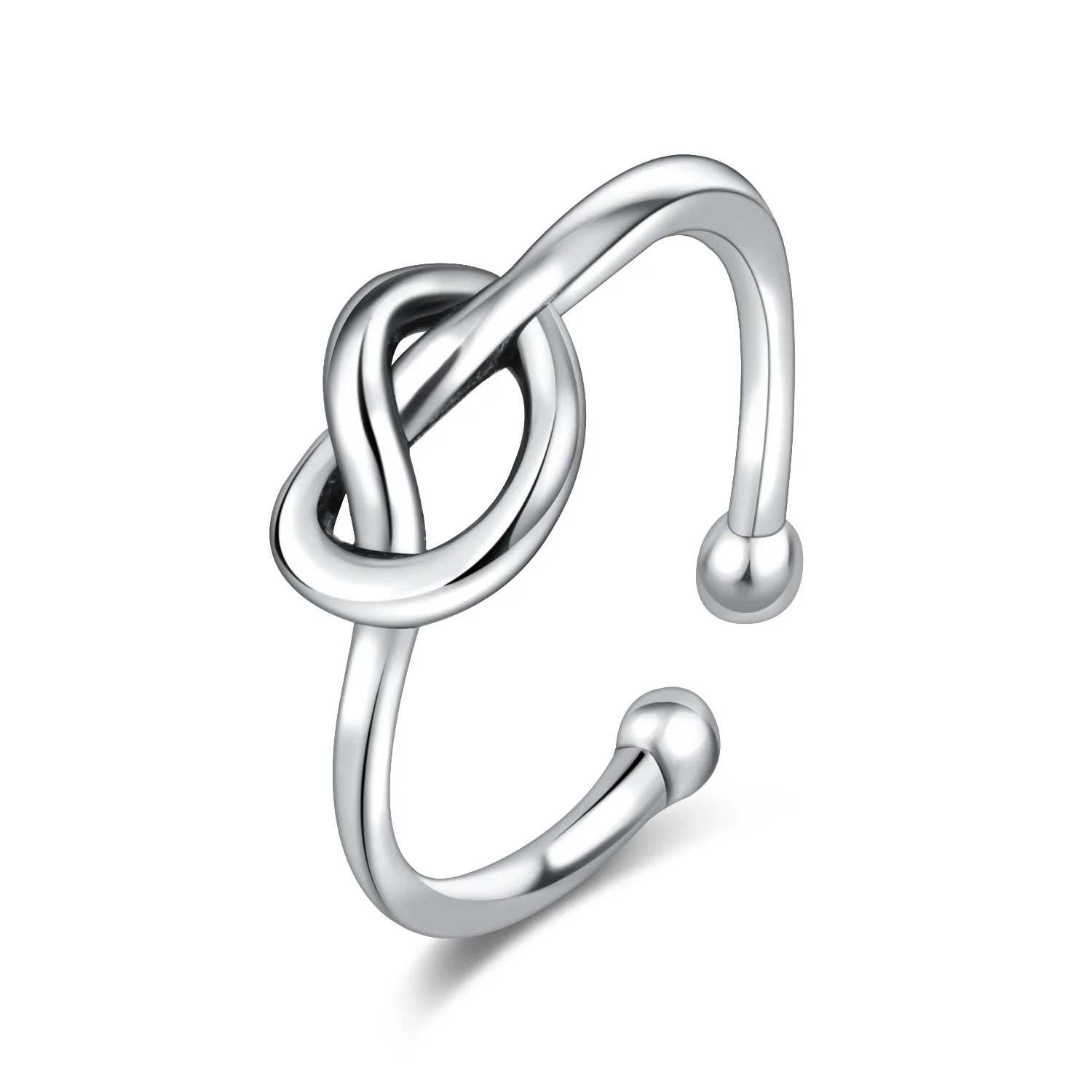 QMCOCO Silver Color Simple Personality Geometric X-Shaped Pattern Open Adjustable Ring For Women Jewelry Birthday Gifts