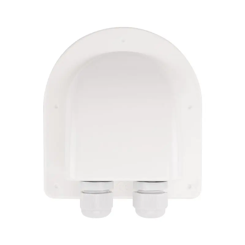 Double Wire Entry Gland Box Solar Panel Roof Wire Entry Gland Box Cable Motorhome Double Hole RV Yacht Car Accessories Eco-Frien