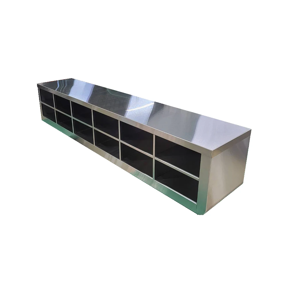 Clean room stainless steel shoe rack