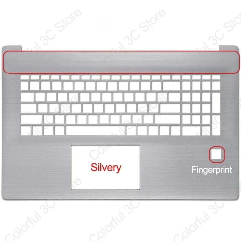 17.3 "استبدال غطاء ل 17-CN 17-CP 17S-CU 470 G8 TPN-L140 TPN-L139 شاشة لاب توب LCD الغطاء الخلفي الحافة الأمامية Palmest الغطاء السفلي