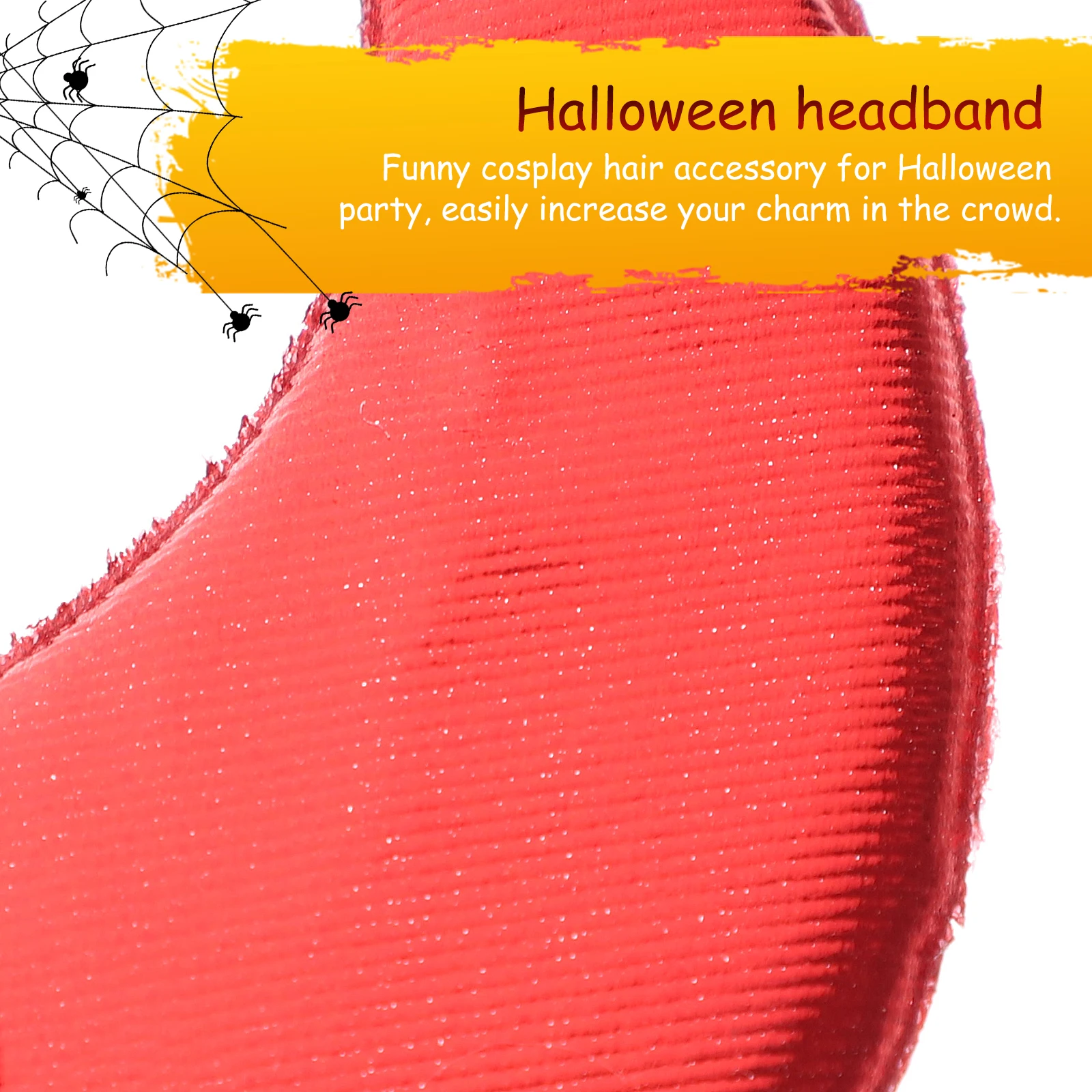 

6pcs Glitter Horns Headband Halloween Cosplay Hairband Fancy Dress Costume Party Accessory For Women Festival