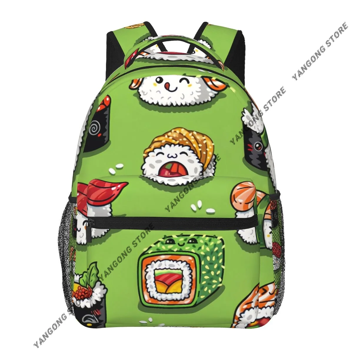 

Рюкзак, повседневная дорожная сумка, школьная сумка с рисунком суши и сашими, модная сумка через плечо для девочек-подростков, рюкзак