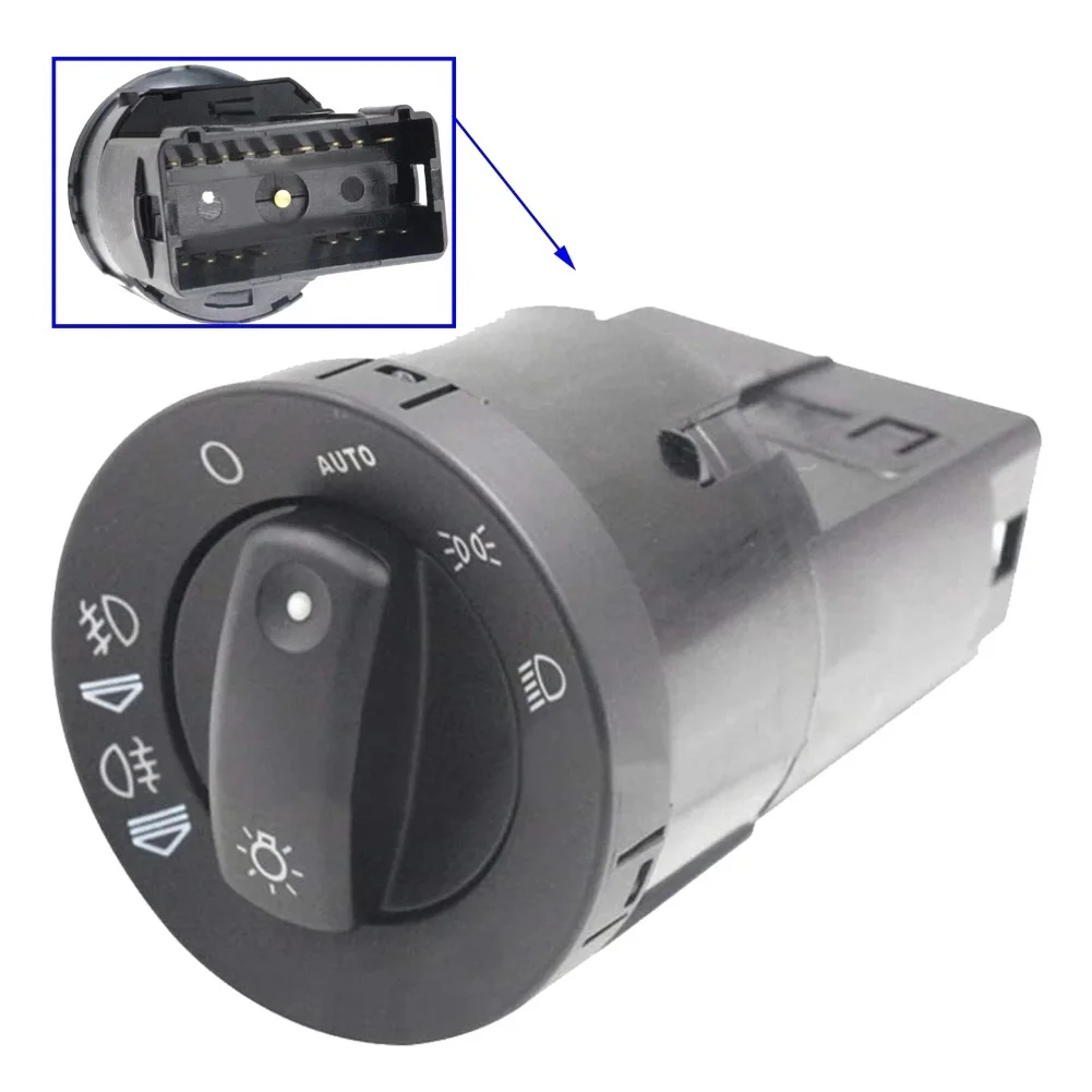 

Car Headlight Fog Light Control Switch For A4 B6 B7 2001-2008 For Exeo 2008-2013 8E0941531D Replacement Car Interior Parts