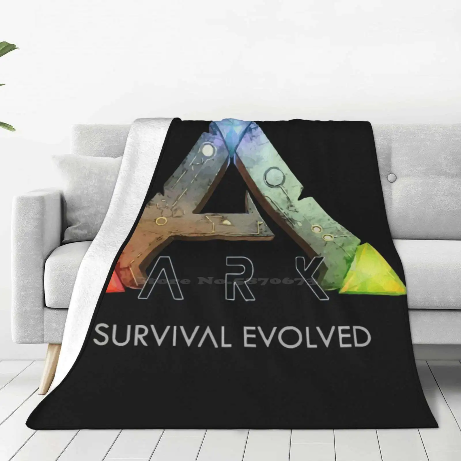 Ark Survival Evolved Fashion Soft Warm Throw Blanket Survive Ark Survival Evolved Dinosaurs Video Game Gaming Nerd