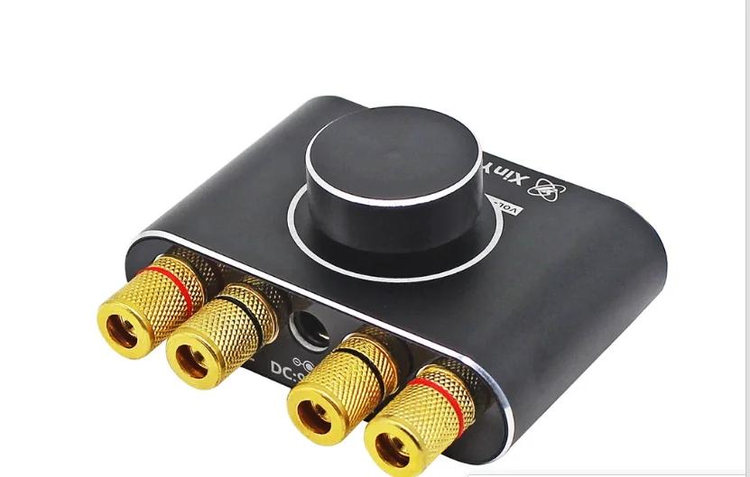 50W high-power mini power amplifier, home car 12V high-end hifi speaker, Bluetooth card insertion power amplifier board