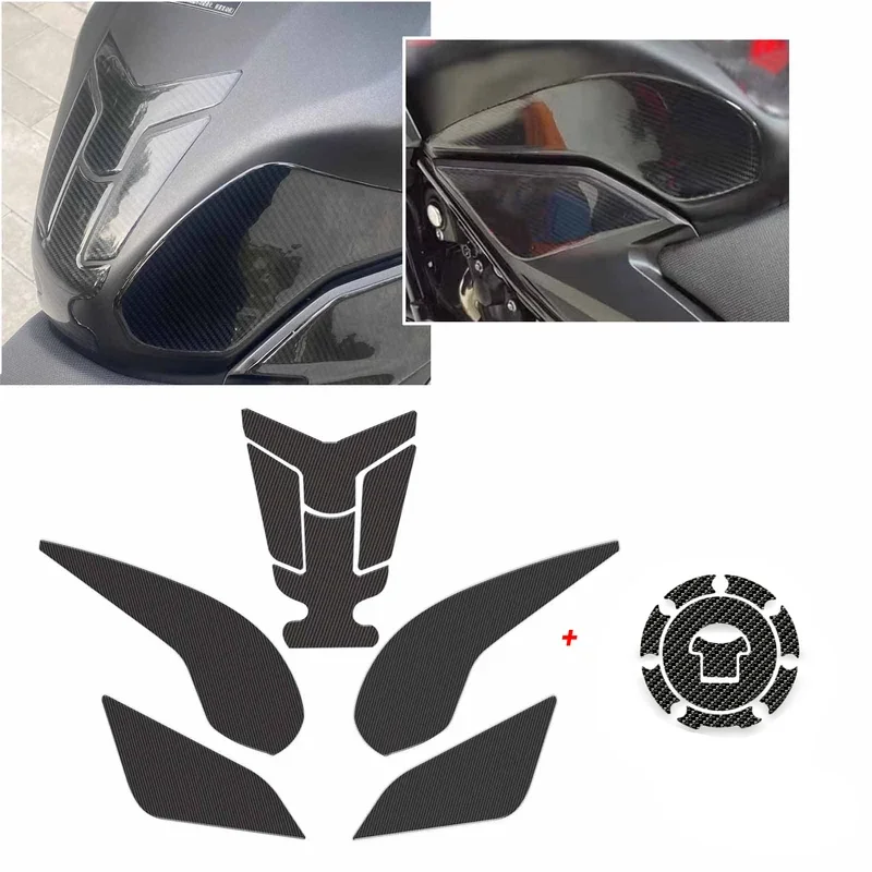 Motorcycle Protection Gas Scratch-resistant Adhesive Decal Fuel Tank Pad Protective Cover for Honda CB400F CB 400F