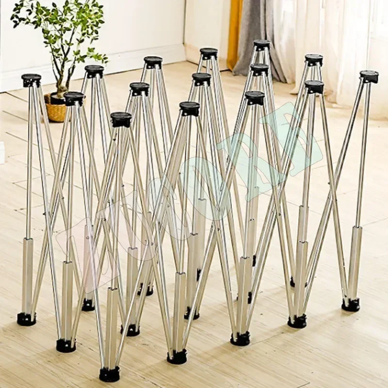 

New Woodworking Folding Spider Legs Telescopic WorkbenchBracket Aluminum Alloy Rock Plate Wood Operating