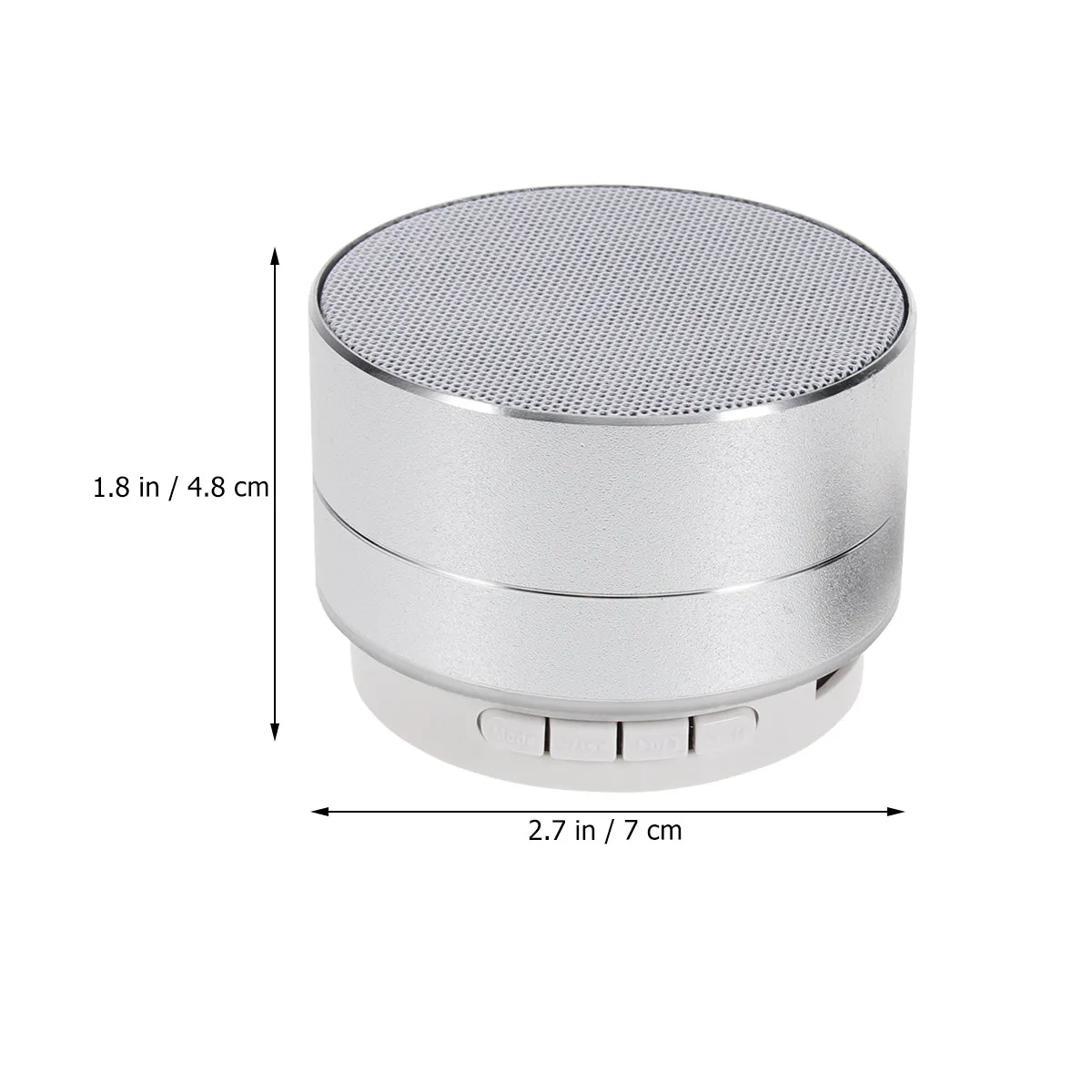 Elegant Metal Speaker 3.0 High Fidelity 3D Surround Stereo Super Bass Surface Anti-Slip Base for Smart