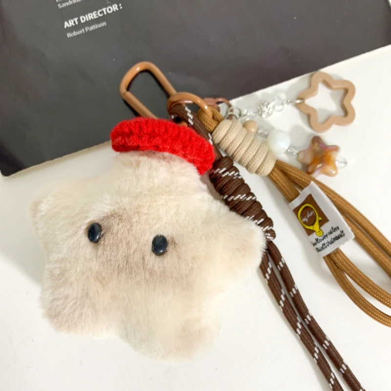 

В наличии милые плюшевые украшения со звездами из мультфильма, украшения для рюкзака, сумки, игрушки, каваи, модный креативный подарок на праздник