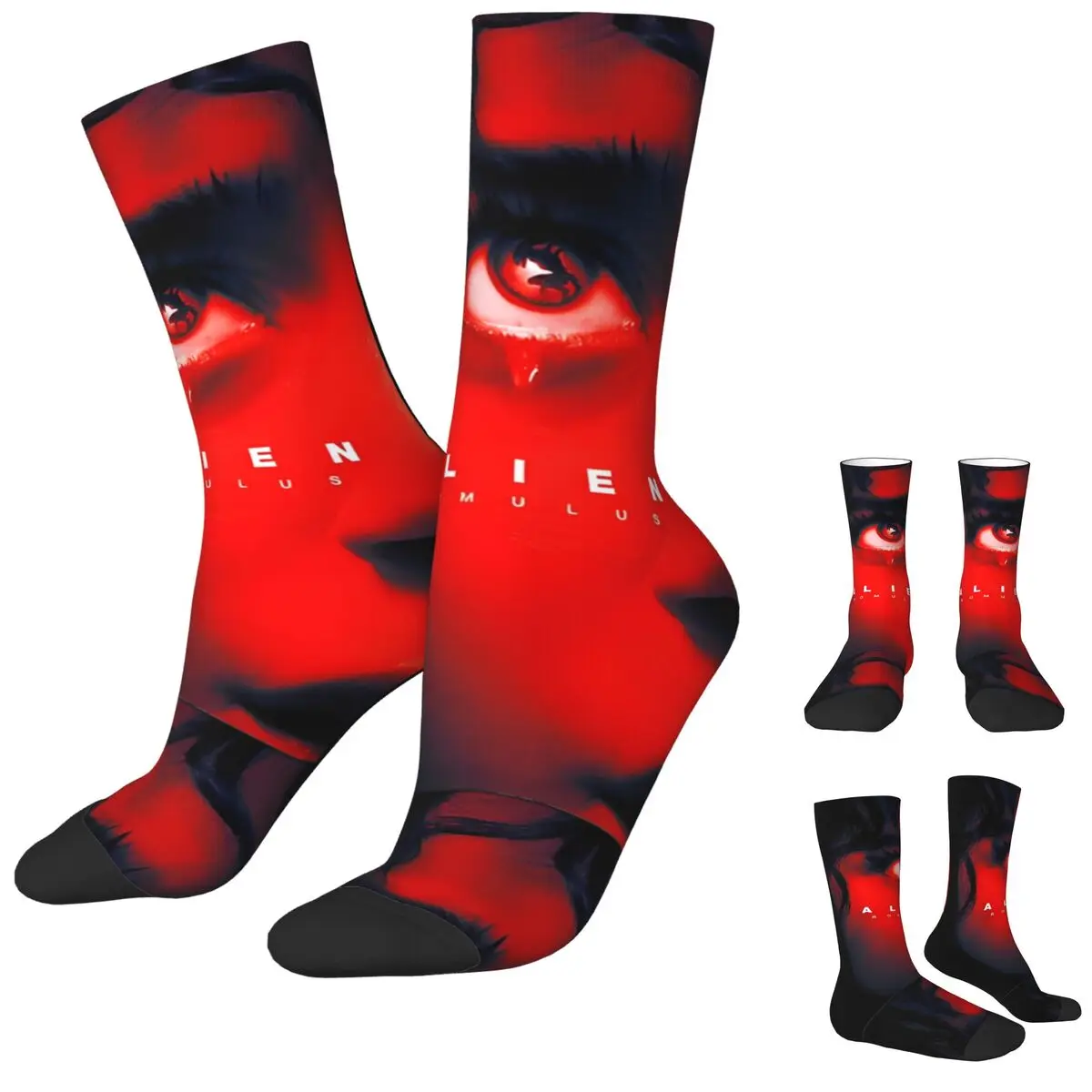 Happy Funny Men's Socks Casual Alien Romulus Sock Sport Women's Stockings Spring Summer Autumn Winter