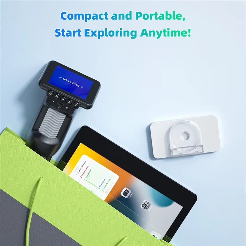 

A25F-Digital Handheld Portable Electron Microscope Intelligent Electronic Photography And Video Recording