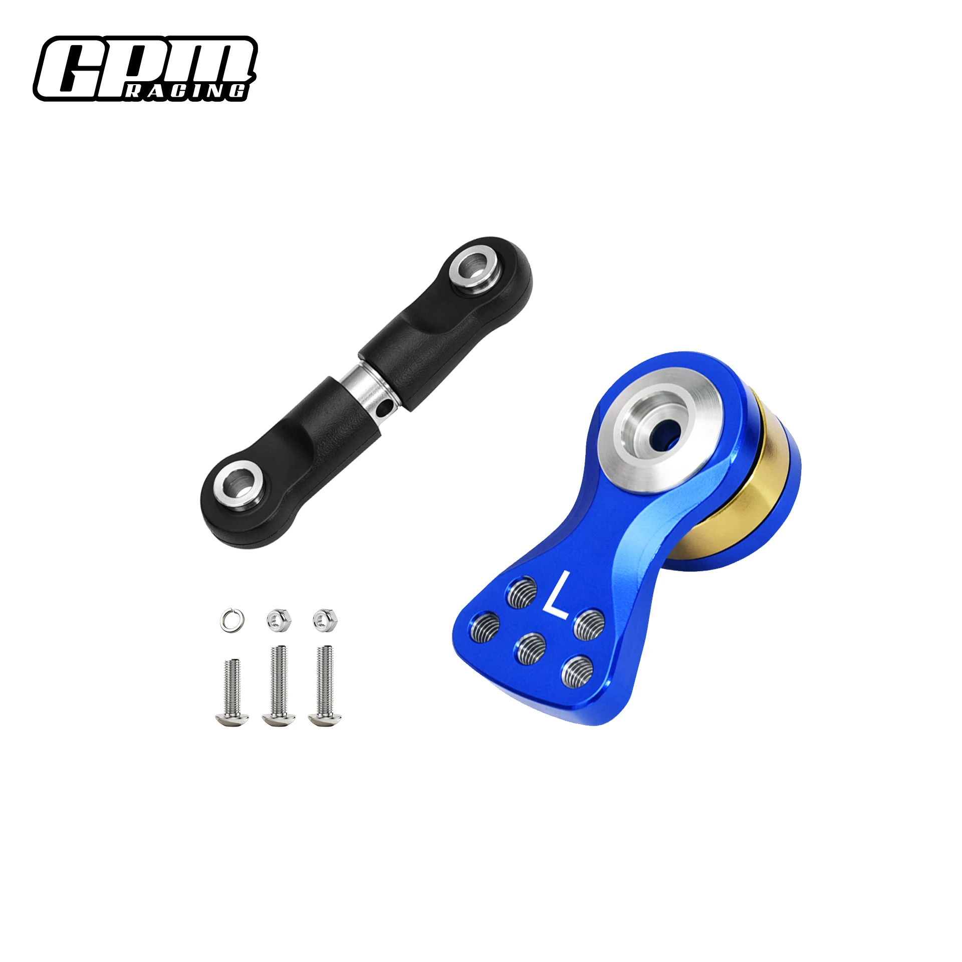 GPM Steel Servo Tie Rod + Alloy Servo Horn 25T Spline For ARRMA 1/8 Kraton / Notorious / Outcast / Infraction / Limitless 6S