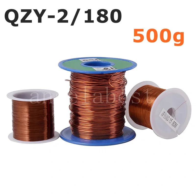 500g/roll High Temperature Polyester Imide Enameled Copper Wire 0.13-0.44mm QZY-2/180