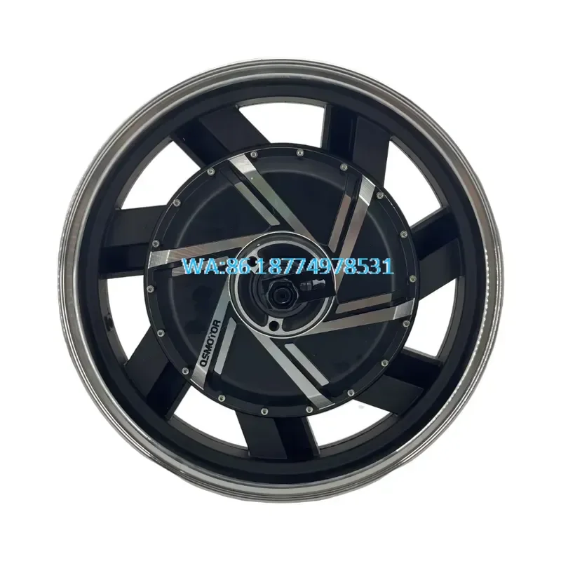 Wmwmnu for QS Motor 3.5x17inch 8000W Moped Motorcycle Hub Motor with Maximum Speed 120-130kph