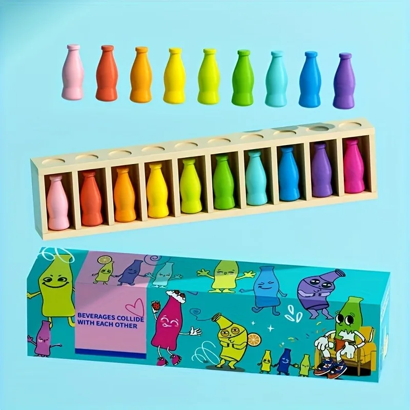Color Guessing Matching Game Multiplayer Interactive Memory Challenge Board Game Interactive Entertainment Birthday Party Gift