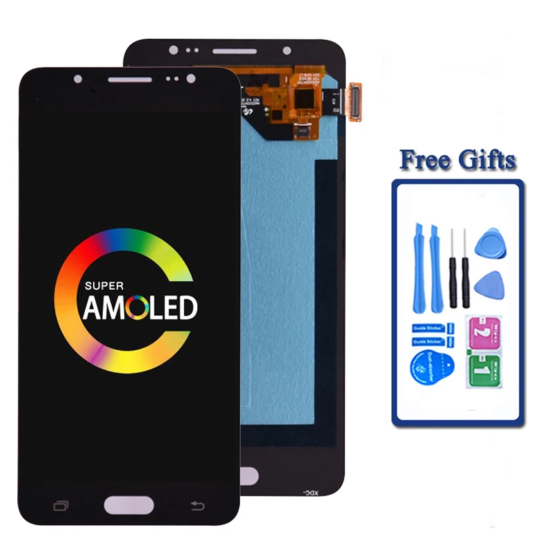 Super AMOLED For Samsung J5 2016 J510 LCD Display Touch Screen Digitizer Assembly for J510FN J510F J510G J510Y J510M