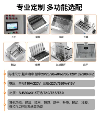 New  Sound Cleaning Machine Automotive Explosion Proof Engine Block Industrial Sonic Cleaner Sonic Washer