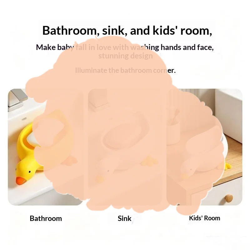 Self-draining Creative Soap Tray Cute Duck Shaped Non-slip Soap Rack for Bathroom Bathtub Shower Area