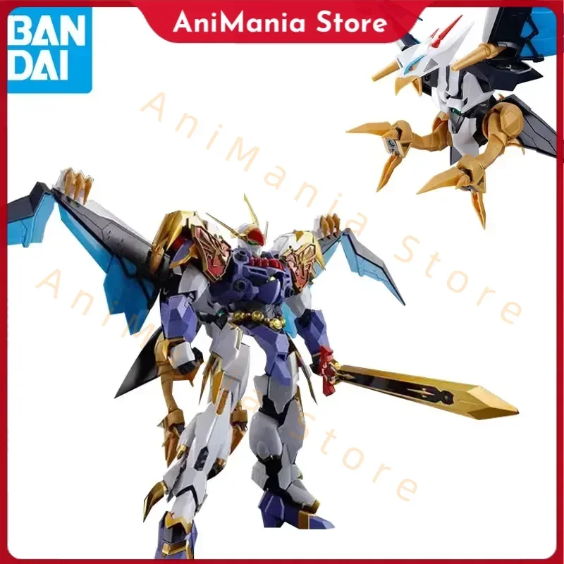 

Bandai In Stock Original Anime HG Amplified IMGN Chou Majin Eiyuuden Wataru Kujinmaru Action Figure Assembly Model Toys For Kids
