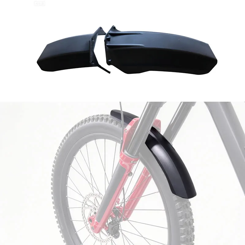 1Set For RockShox ZEB MTB High-strength Combined Front Fork Mud Guard Bike Fender with Mounting Screw Included Cycling Accessory
