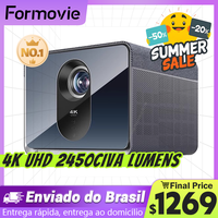 Original Formovie X5 Master 4K Laser Projector 2023 3840x2160P Resolution Ultra HD Video Beamer MEMC 2450CVIA Lumen Home Theater