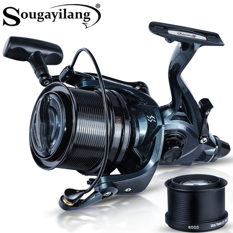 Sougayilang 9000-12000 Full Metal Fishing Reel Ultra Smooth 25KG Max Drag Spinning Reel Saltwater Freshwater Carp Fishing Tackle