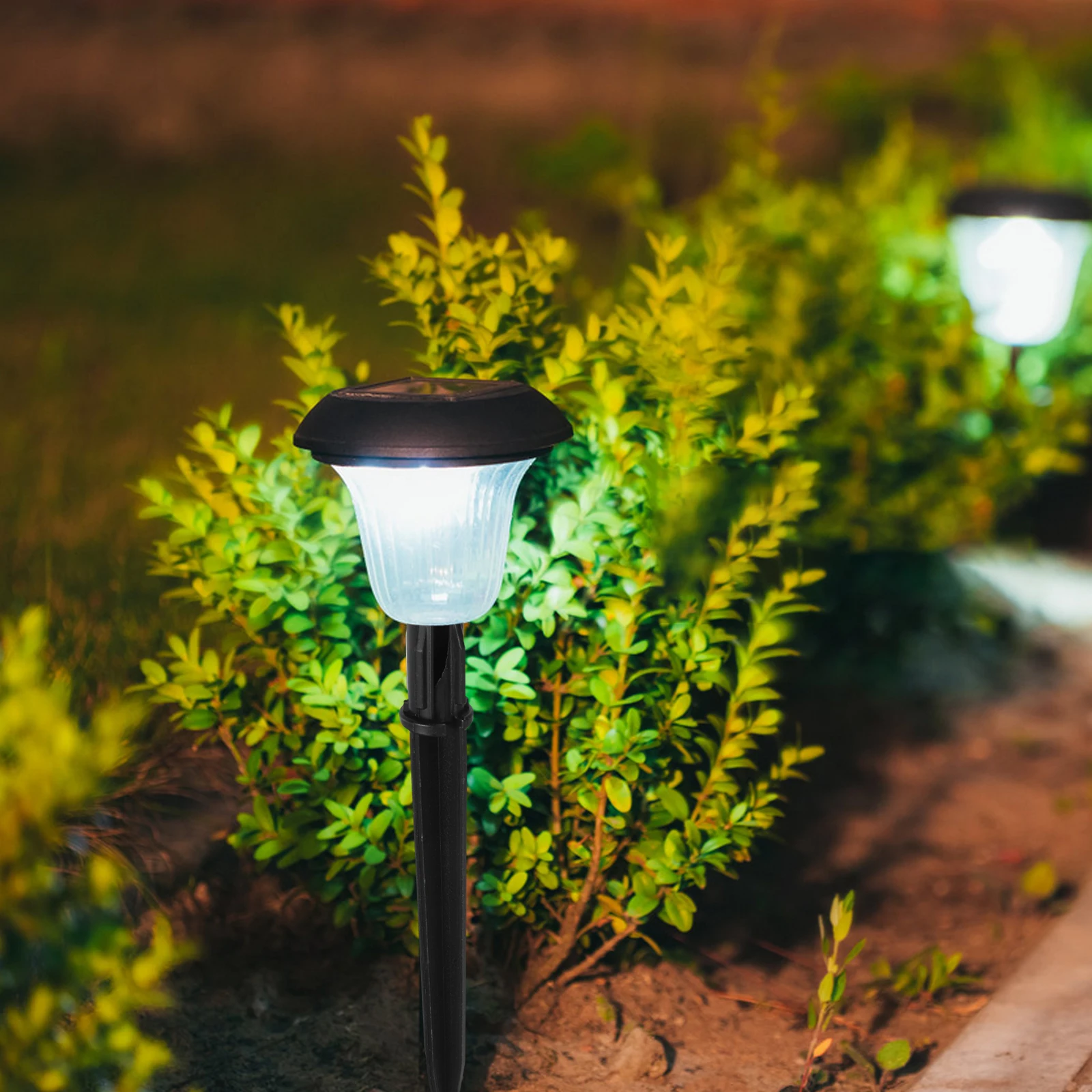 

20Pcs Garden Spike Replacement for Solar Lawn Lights Durable Ground Stakes Garden Landscape Lighting Accessories