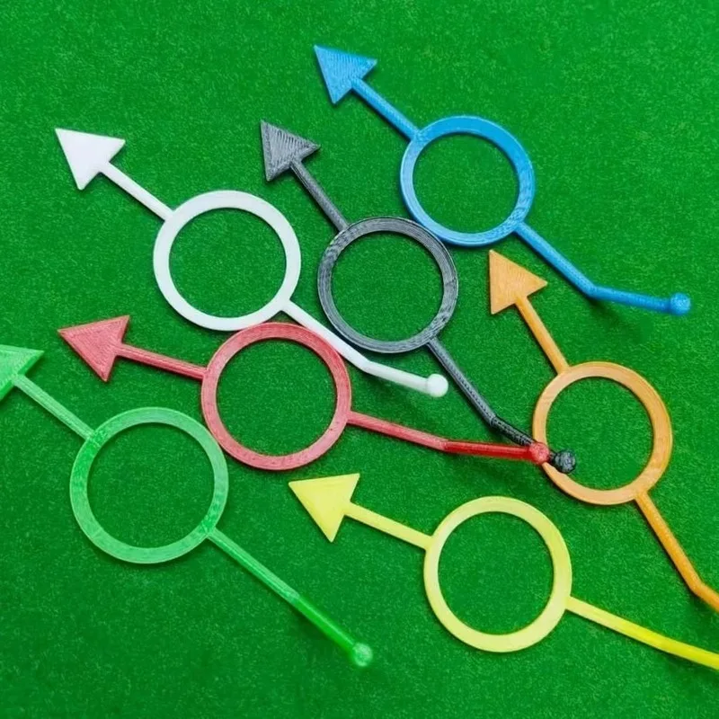 Billiard Training Balls with Position Markers and Sight Aiming Guide Practice Pool Accessories for Precision Aim Ball Control