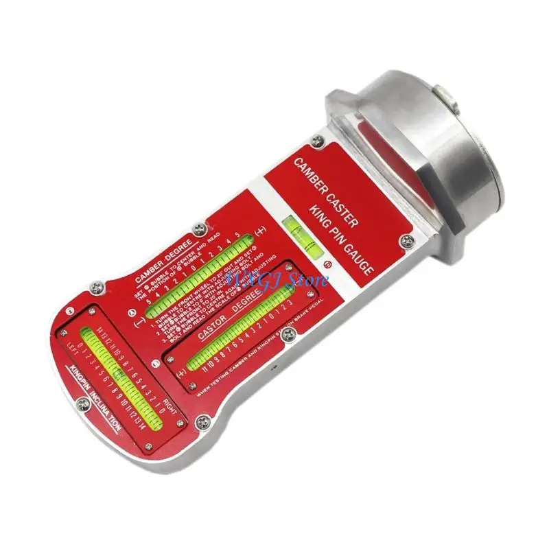 37JE Front Wheel Caster Gauge Universal Caster Alignment Pin Inclination Wheel Alignment Tool