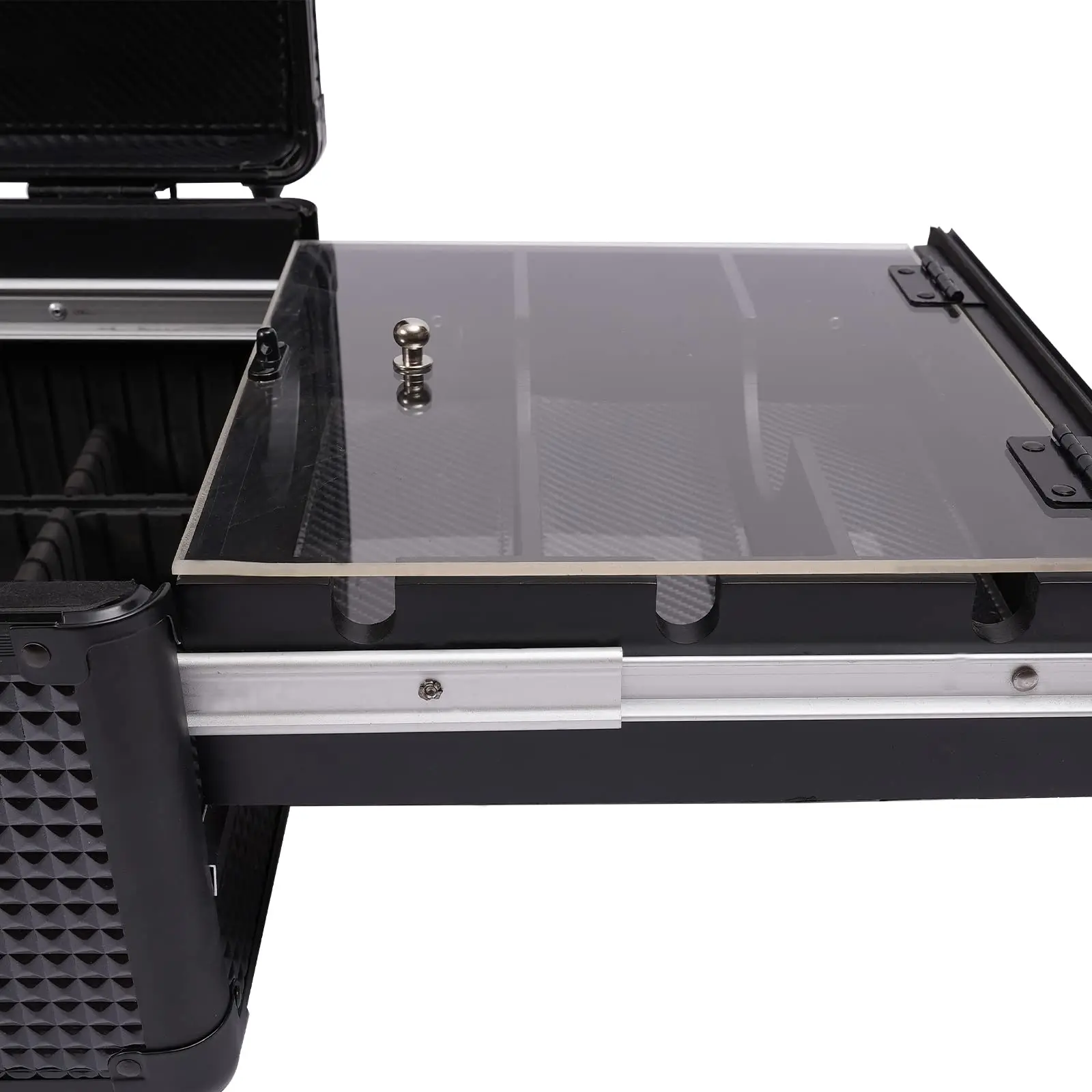 حقيبة مستحضرات التجميل الاحترافية، حقيبة تنظيم أدوات الحلاقة/المكياج المحمولة، حقيبة المقص لأخصائي تجميل السفر/الحلاق، أزياء