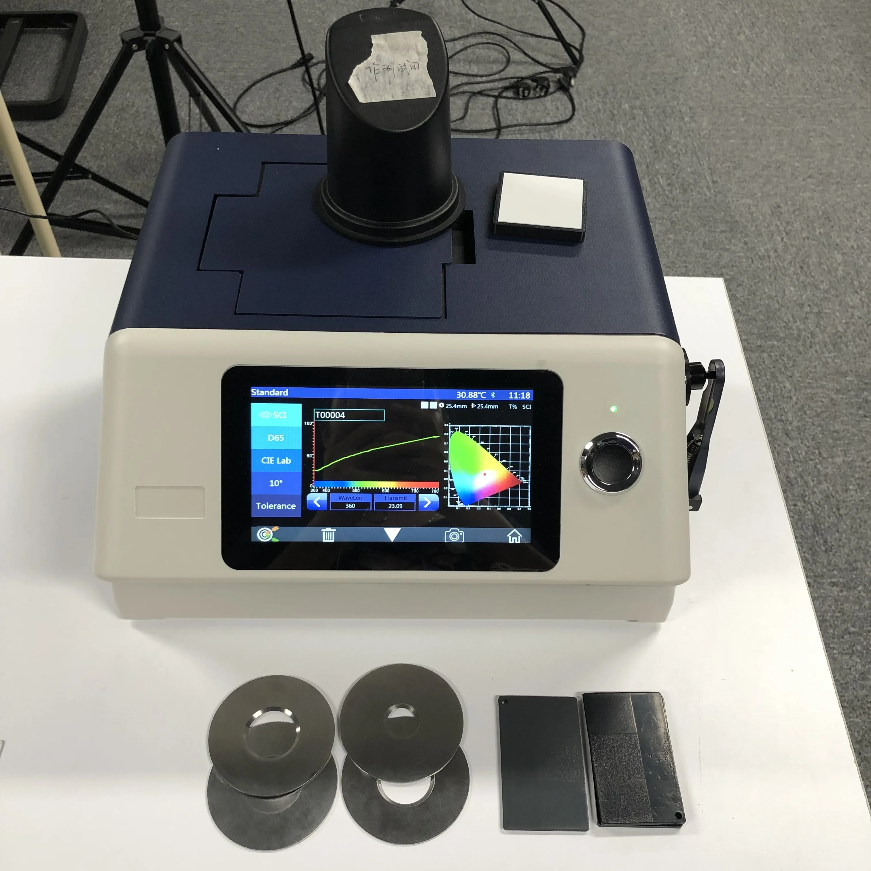 2026 Pt-Co APHA Color Spectrophotometer 3NH Benchtop Yellowness Gardner Colorimeter YS6010 for Liquid Color test