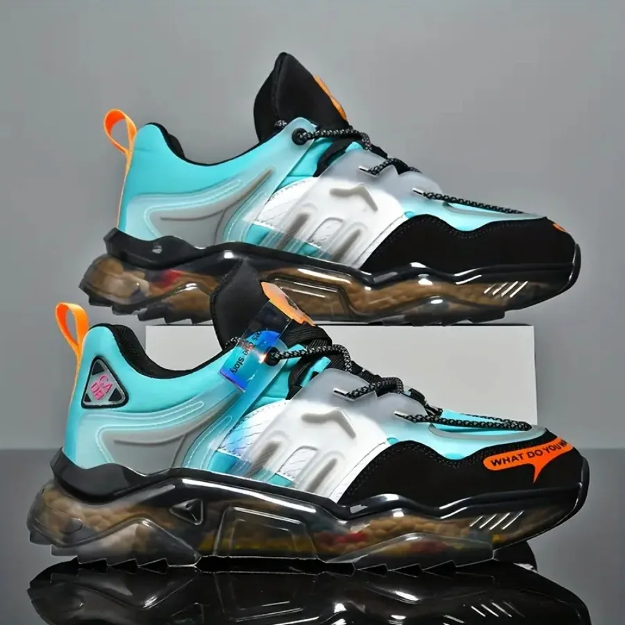 

Men'S Shoes for Larger Sizes Trending on Instagram Resembling Dad Shoes Featuring Thick Soles for Added Height Suitable for Cas