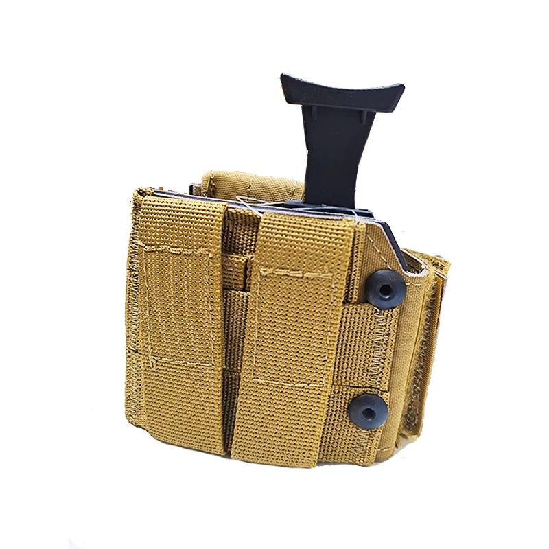 Universal Tactical Leather Shelf Lightweight Adjustable Quick Universal MOLLE Holste- Lightweight Design Holsterr