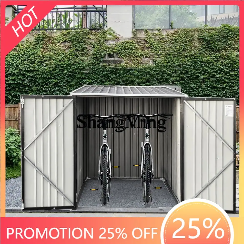 

SM home new rural home outdoor rain and sun protection storage tools utility room outdoor storage shed