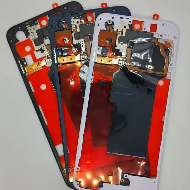 Фото Средняя рамка для Huawei Nova 5T, корпус-рамка, антенна, NFC + охлаждающая графеновая задняя крышка-держатель для Honor 20 Pro