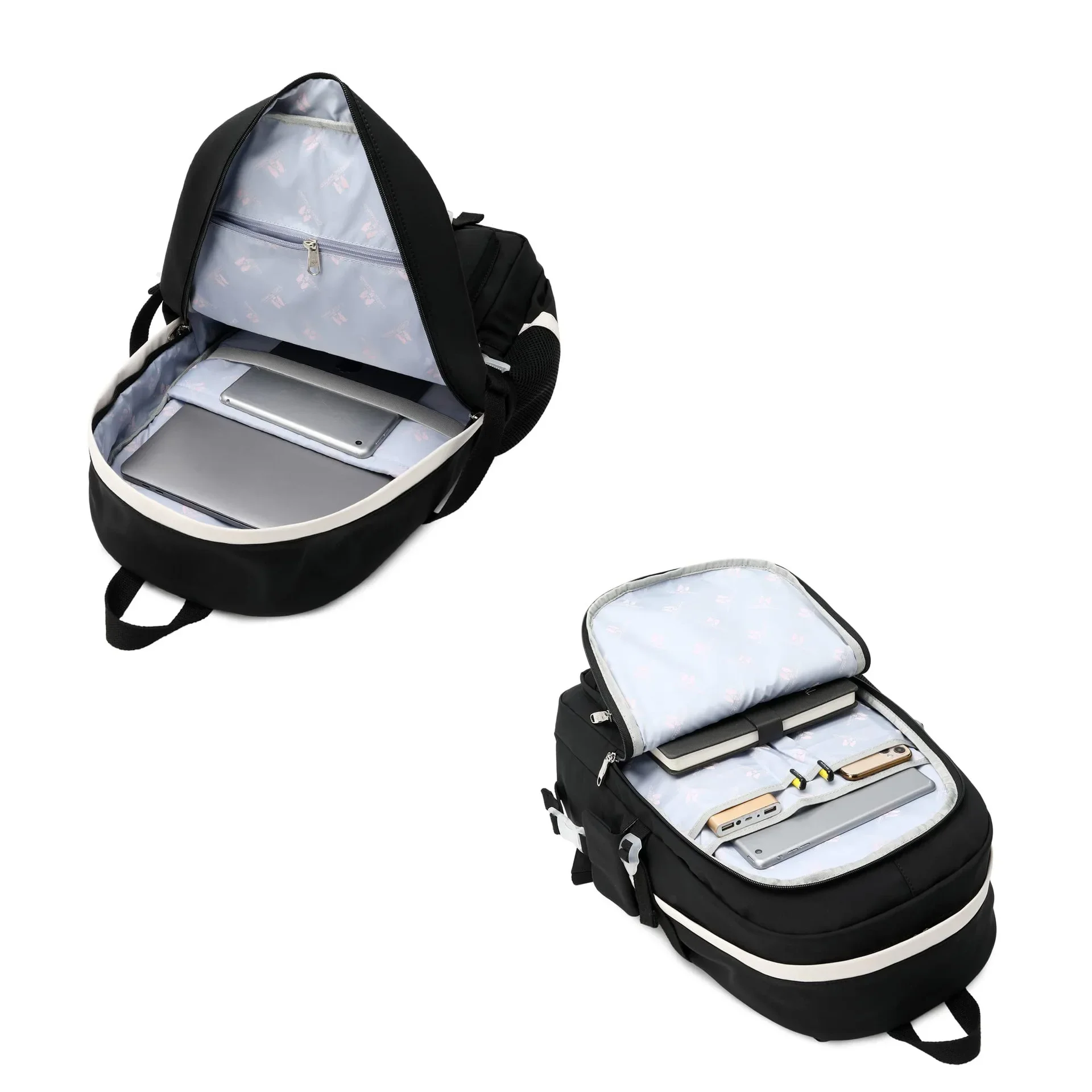 Рюкзаки для ноутбуков 15,6-дюймовая школьная сумка, рюкзак для колледжа, противоугонный дорожный рюкзак, большие сумки для книг для подростков, девочек, женщин, студентов