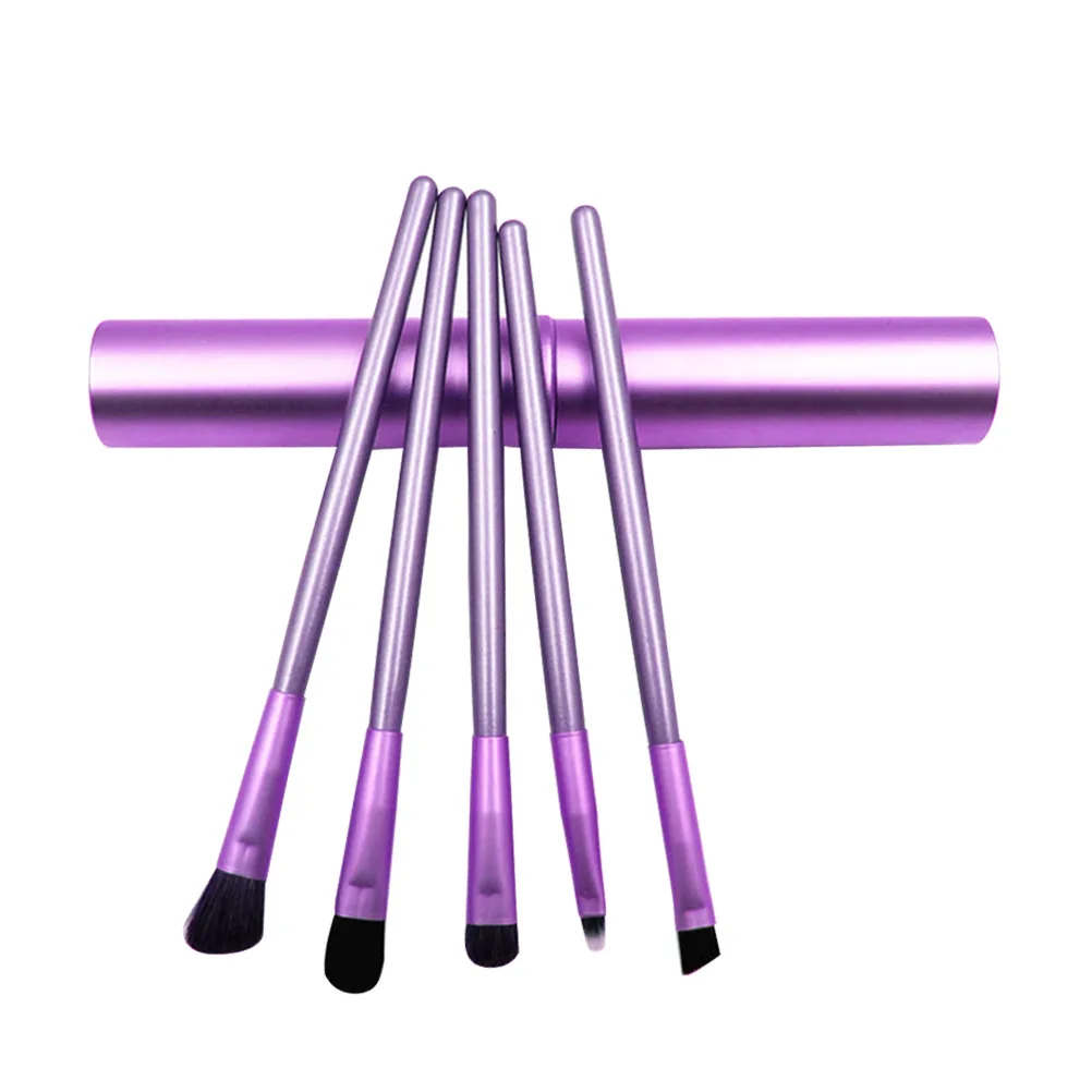 

5Pcs Long Handle Eyeshadow Brush Set Makeup Brushes for Women Girls Professional Eye Makeup Kit Eyeshadow Brush