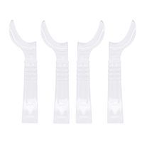 Dental Intraoral Cheek Retractor Half-Lip Retractor,Unilateral Lip Retractors for Adults Oral Care Tool Left+Right,Large Size