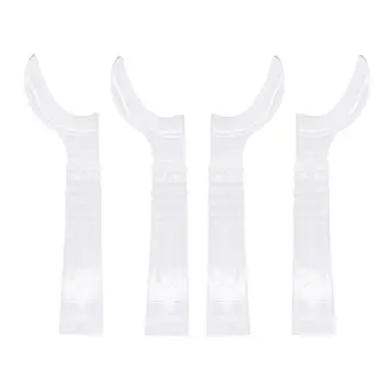 Diş İntraoral Yanak Toplayıcı Yarım Dudak Toplayıcı, Yetişkinler için Tek Taraflı Dudak Toplayıcılar Ağız Bakımı Aracı Sol + Sağ, Büyük Boy