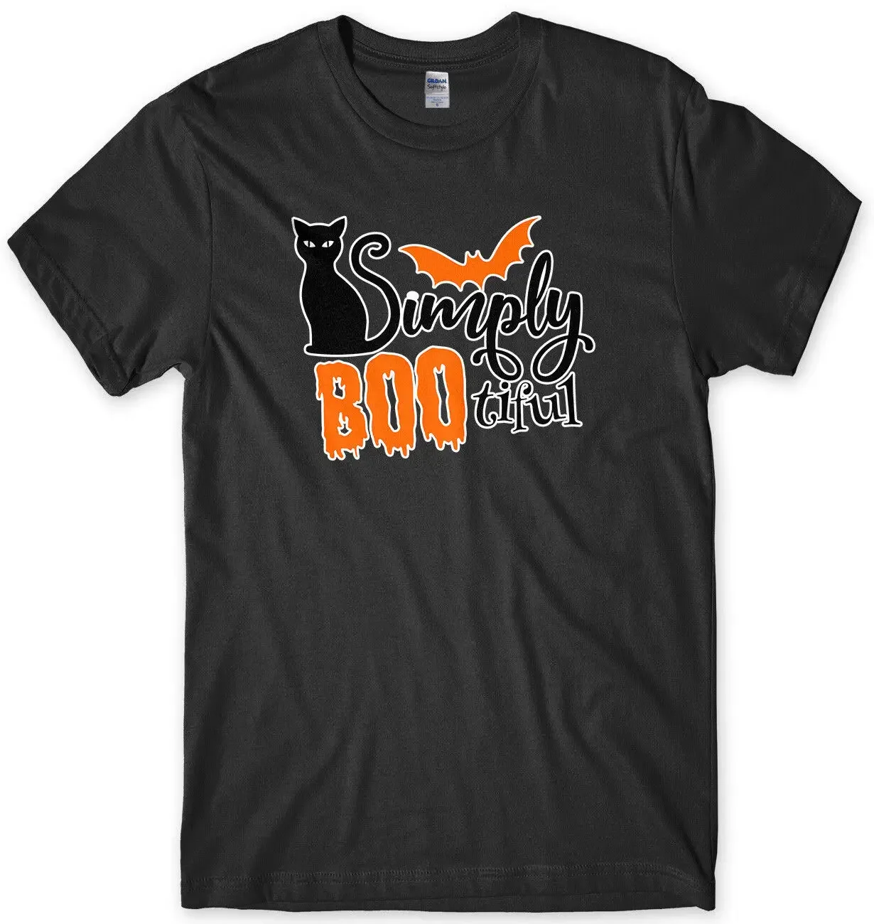 Simply Boo tiful Halloween Mens Funny Unisex T-Shirt