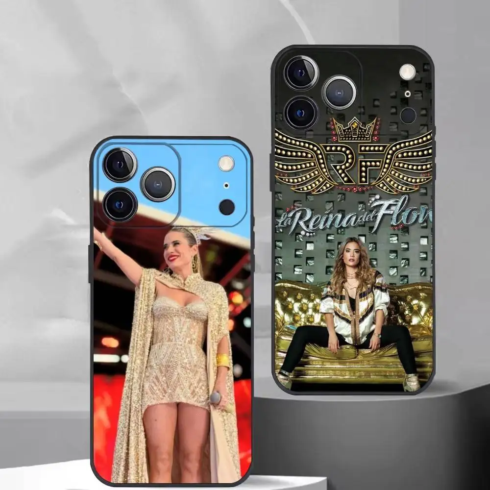 

Queen of Flow La-Reina-Del-Flow Phone Case Silicone Soft For IPhone 17 16 15 14 13 12 11 X XR Plus Pro Max Plus