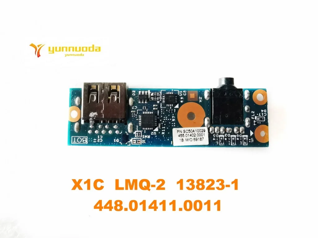 13823-1 448.01411.0011 for for X1 Carbon 3rd USB Board 04X5600 55.4LY02.001G 448.01411.0011 LMQ-2 BD Audio  tested good